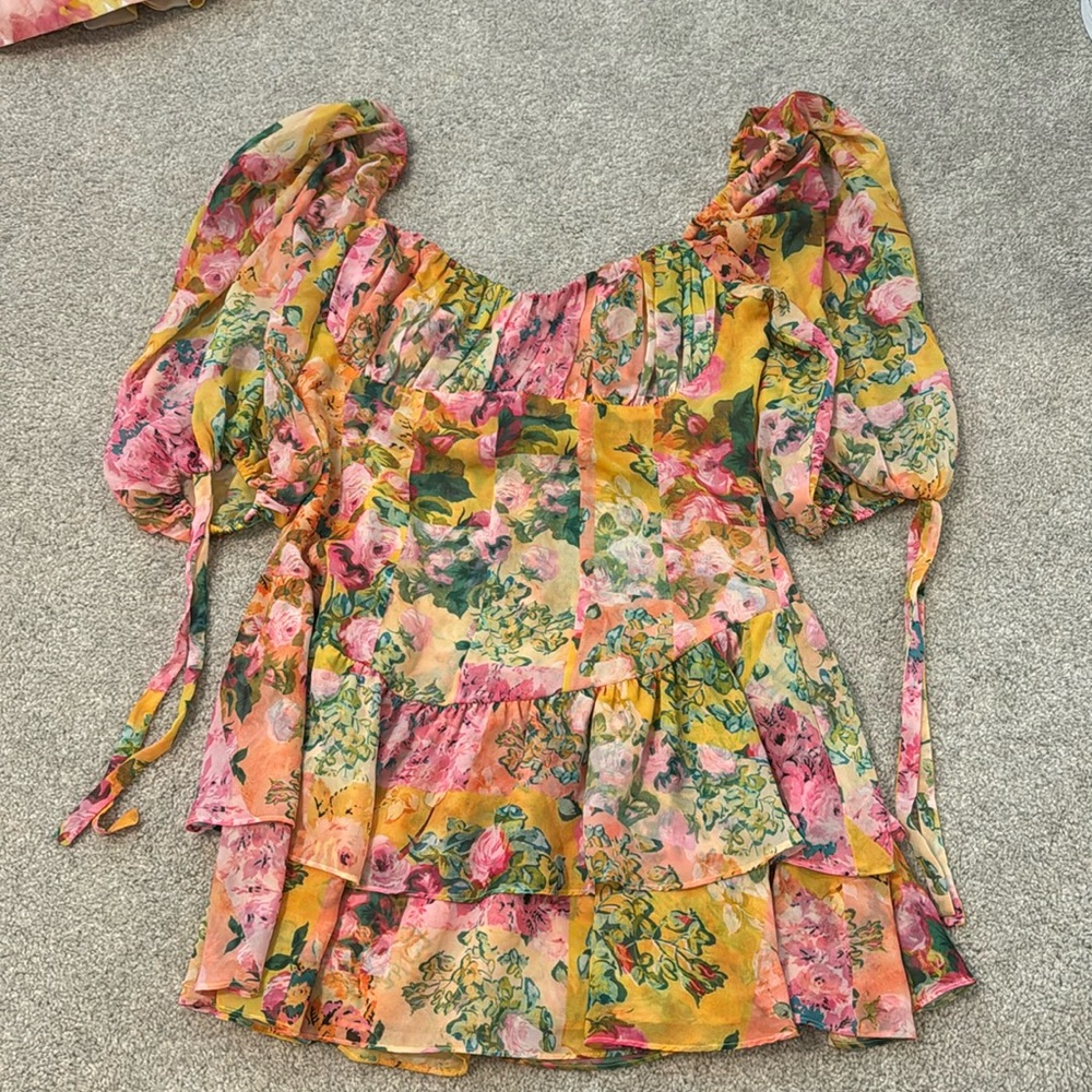 For Love & Lemons Mini Dress
